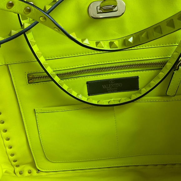 VALENTINO GARVANI ROKSTUD CAMO Handbag Tote Medium !!! - Picture 5 of 12